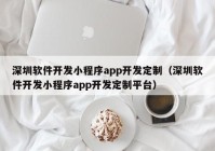 深圳软件开发小程序app开发定制（深圳软件开发小程序app开发定制平台）