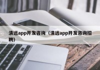 清远app开发咨询（清远app开发咨询招聘）