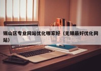 锡山区专业网站优化哪家好（无锡最好优化网站）