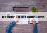 阳信网站推广公司（阳信网站推广公司电话）