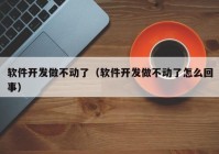 软件开发做不动了（软件开发做不动了怎么回事）